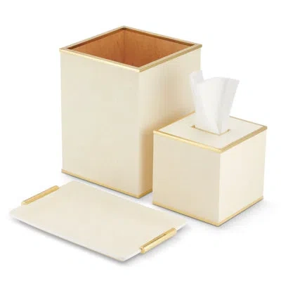 Aerin Bath Accessories Set In Cream