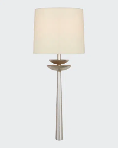 Aerin Beaumont Medium Tail Sconce In Silver