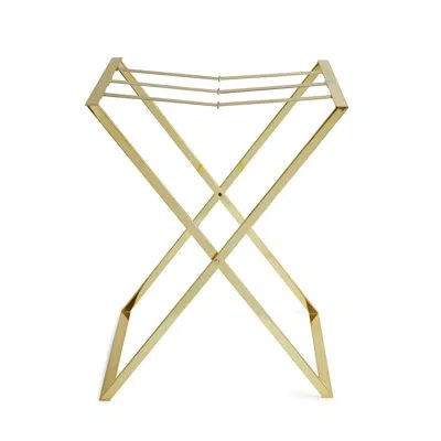 Aerin Butler Brass  Tray Stand In Gold