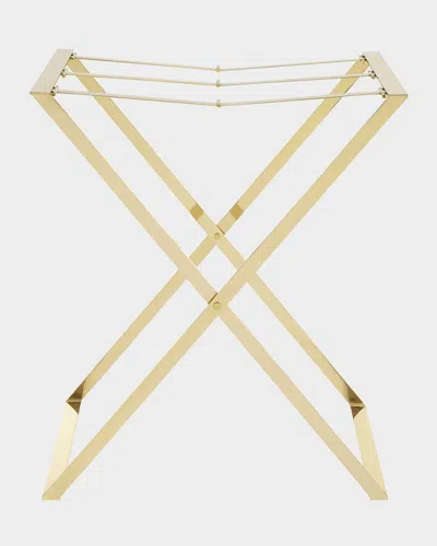 Aerin Butler Tray Stand In Gold
