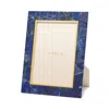Aerin Cassiel Mosaic Picture Frame - 5" X 7" In Lapis