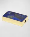 Aerin Cassiel Mosaic Match Sleeve In Lapis