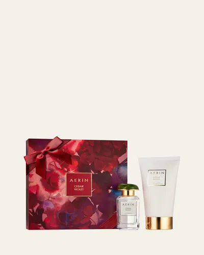 Aerin Cedar Violet Gift Set In White