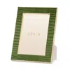 Aerin Classic Croc Leather Frame, 5 X 7