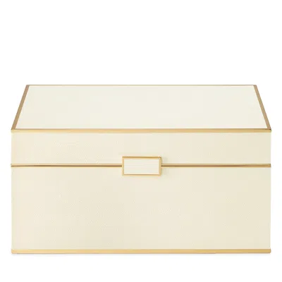 Aerin Classic Shagreen Bar Set In Neutral