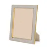 Aerin Classic Faux-shagreen Frame, 8" X 10" In Dove