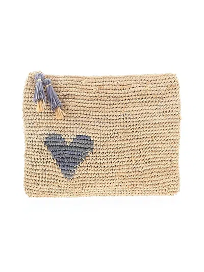 Pre-owned Aerin Clutch In Tan