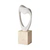 Aerin Corentin Objet D'art In White