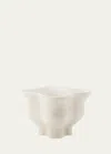 Aerin Corvo Cachepot In Parchment