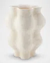 Aerin Corvo Large Vase In Sand