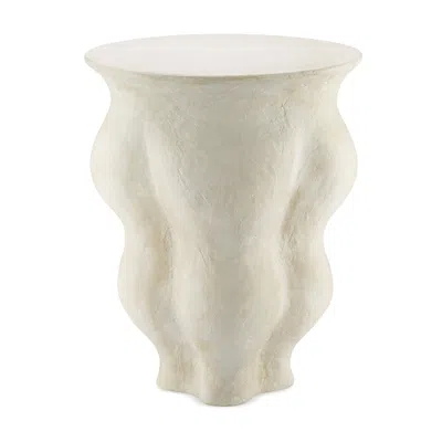 AERIN CORVO SIDE TABLE, RESIN