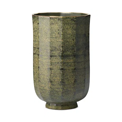 Aerin Delmara Large Vase In Brown
