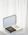 Aerin Enzo Travel Card Set, Hydrangea Blue In Blue
