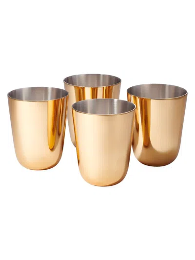 Aerin Fausto Julep 4-piece Cup Set In Green