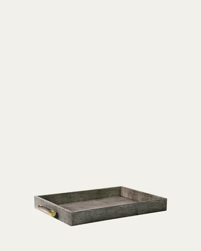 AERIN FAUX SHAGREEN RECTANGULAR TRAY,PROD100980072