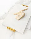 Aerin Franco Cheese Board In White