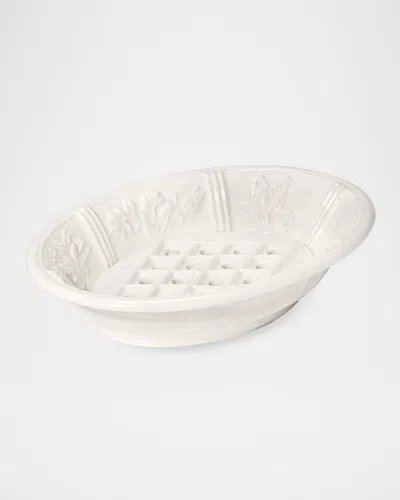 Aerin Josepha Soap Dish In White