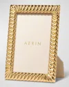 Aerin Loretta Picture Frame, 4 X 6 In Gold