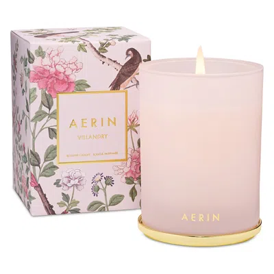 Aerin Madaket Geranium Candle, 9.5 Oz. In Pink