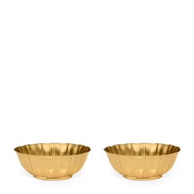Aerin Mairie Brass Decorative Bowl 2 In Gold