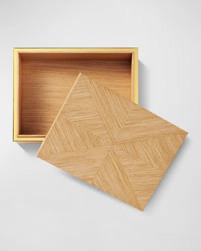 Aerin Marcello Large Box In Brown