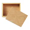 Aerin Marcello Large Box In Oak