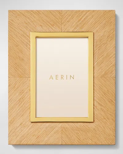 Aerin Marcello Oak Wood Picture Frame, 4" X 6" In Brown