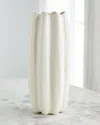 Aerin Mirabelle Tall Vase In White