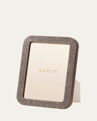 Aerin Modern Faux Shagreen Frame, 5" X 7" In Brown
