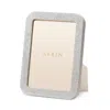 Aerin Modern Shagreen Frame, 5 X 7 In Gray