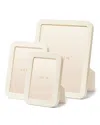 Aerin Modern Faux Shagreen Frame, 5" X 7" In Cream