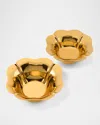 Aerin Olivia Nesting Bowls, Set Of 2 In Yellow