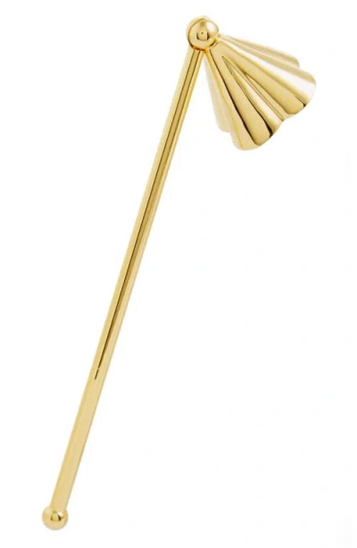 Aerin Petal Candle Snuffer In Gold