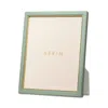 Aerin Piero Eucalyptus Leather Frame, 8 X 10