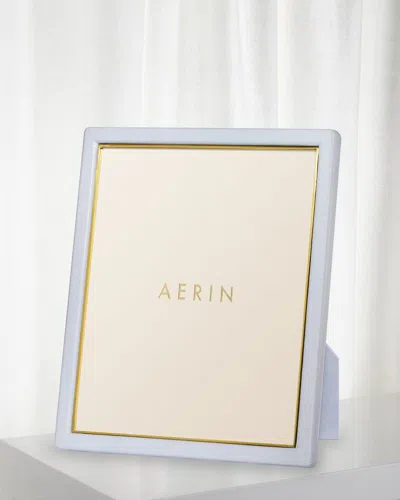 Aerin Piero Leather Photo Frame, 8" X 10" In White
