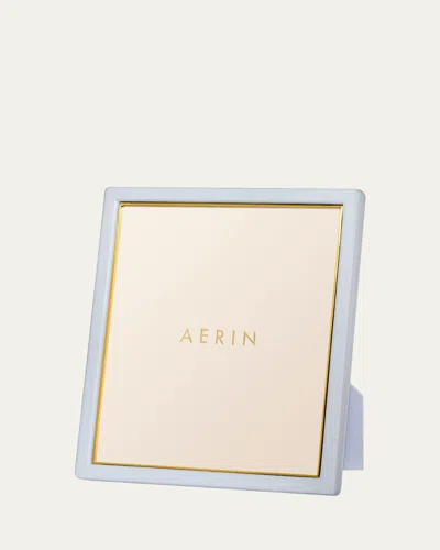 Aerin Piero Leather Photo Frame, 8" X 10" In Blue