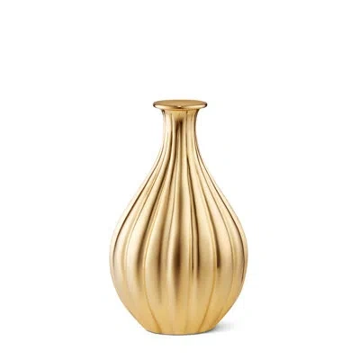 Aerin Reine Bud Vase, Brass In Gold