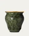 Aerin Rimara Large Vase, 11" In Cypress