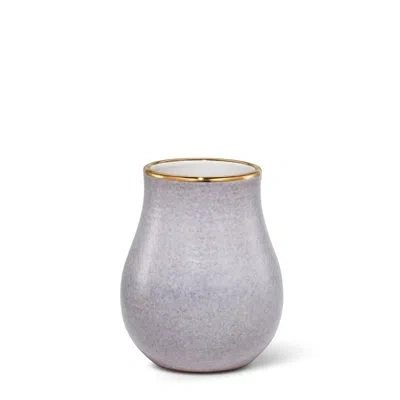 Aerin Romina Ceramic / Porcelain Table Vase In Purple