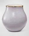 Aerin Romina Large Vase In Purple