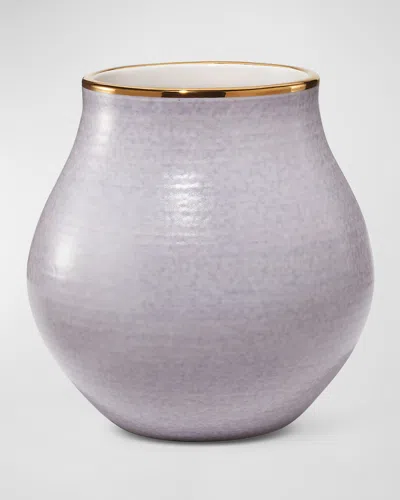 Aerin Romina Large Vase In Purple