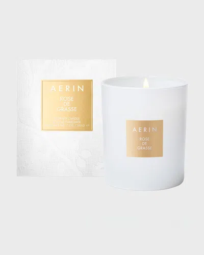 Aerin Rose De Grasse Scented Candle, 7 Oz. In White