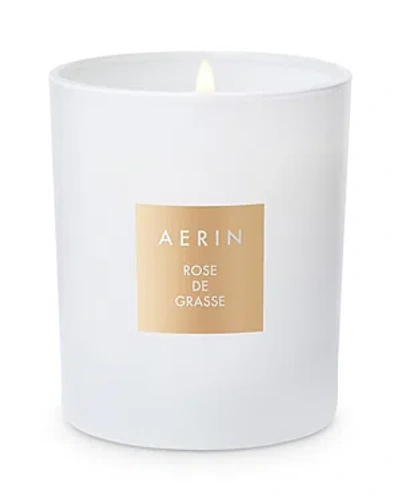 Aerin Rose De Grasse Scented Candle In White