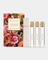 Aerin Rose Premier Collection Purse Spray Atomizer & Fragrance Refills Set