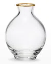 Aerin Sancia Plum Vase In Clear