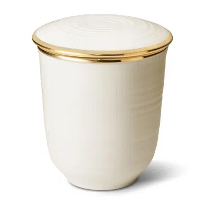 Aerin Savoy Orange Blossom Scented Jar Candle In Gold;cream
