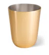 Aerin Set Of 4 Stainless Steel Fausto Julep Cups In Gold