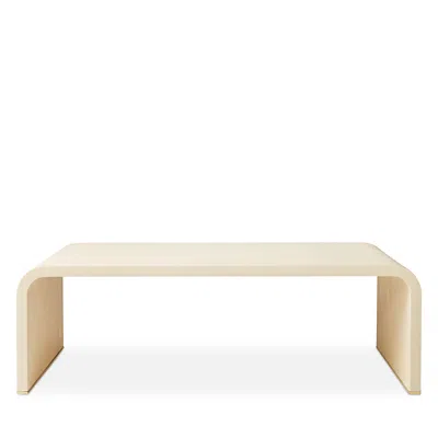 Aerin Shagreen Coffee Table In Cream
