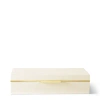 Aerin Shagreen Envelope Box In Cream
