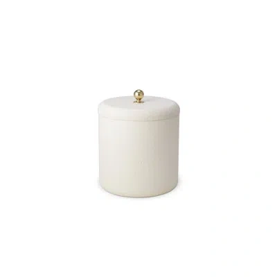 Aerin Shagreen Ice Bucket In Cream